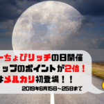 ちょびリッチ　スーパーちょびリッチの日が開催！メルカリの還元率変わらないじゃん！